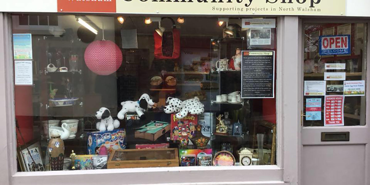 North Walsham Community Shop Window